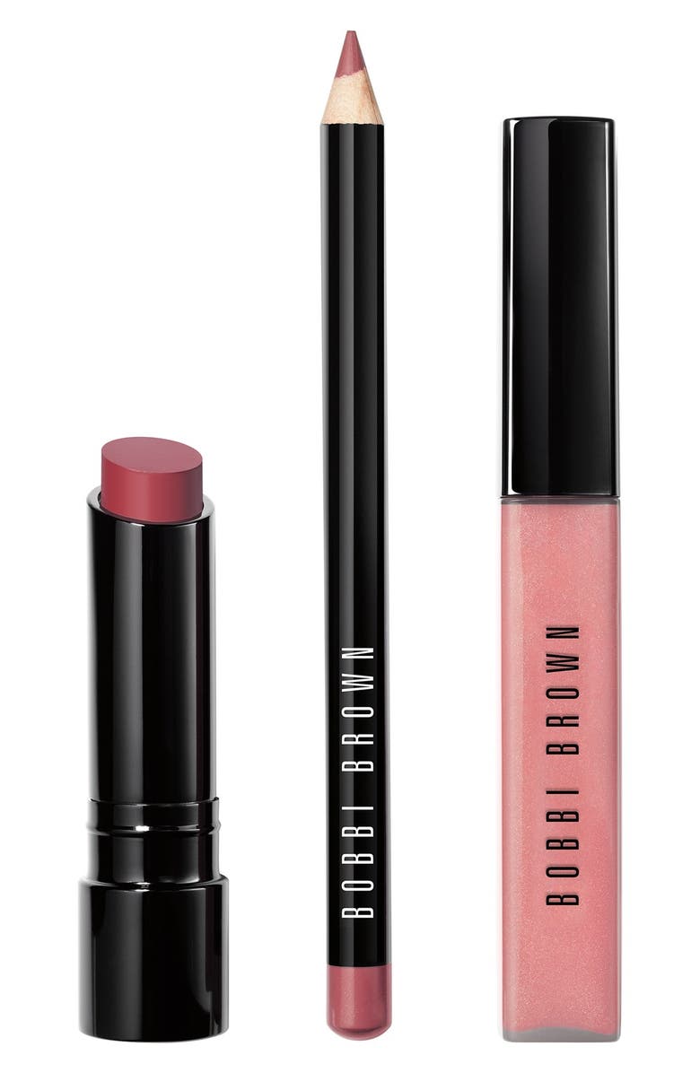 Bobbi Brown 'Pink Dusk' Lip Trio, Main, color, 