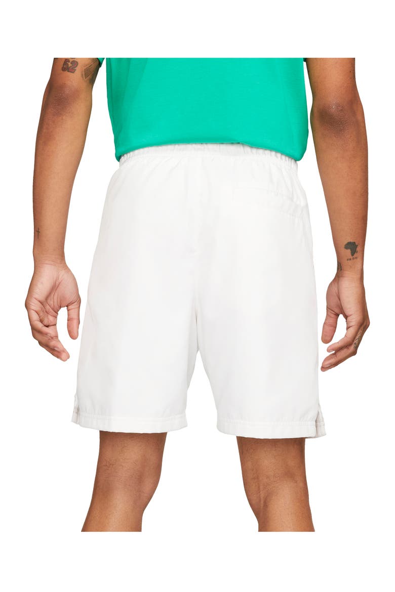 Jumpman Poolside Shorts, Alternate, color, WHITE/ BLACK