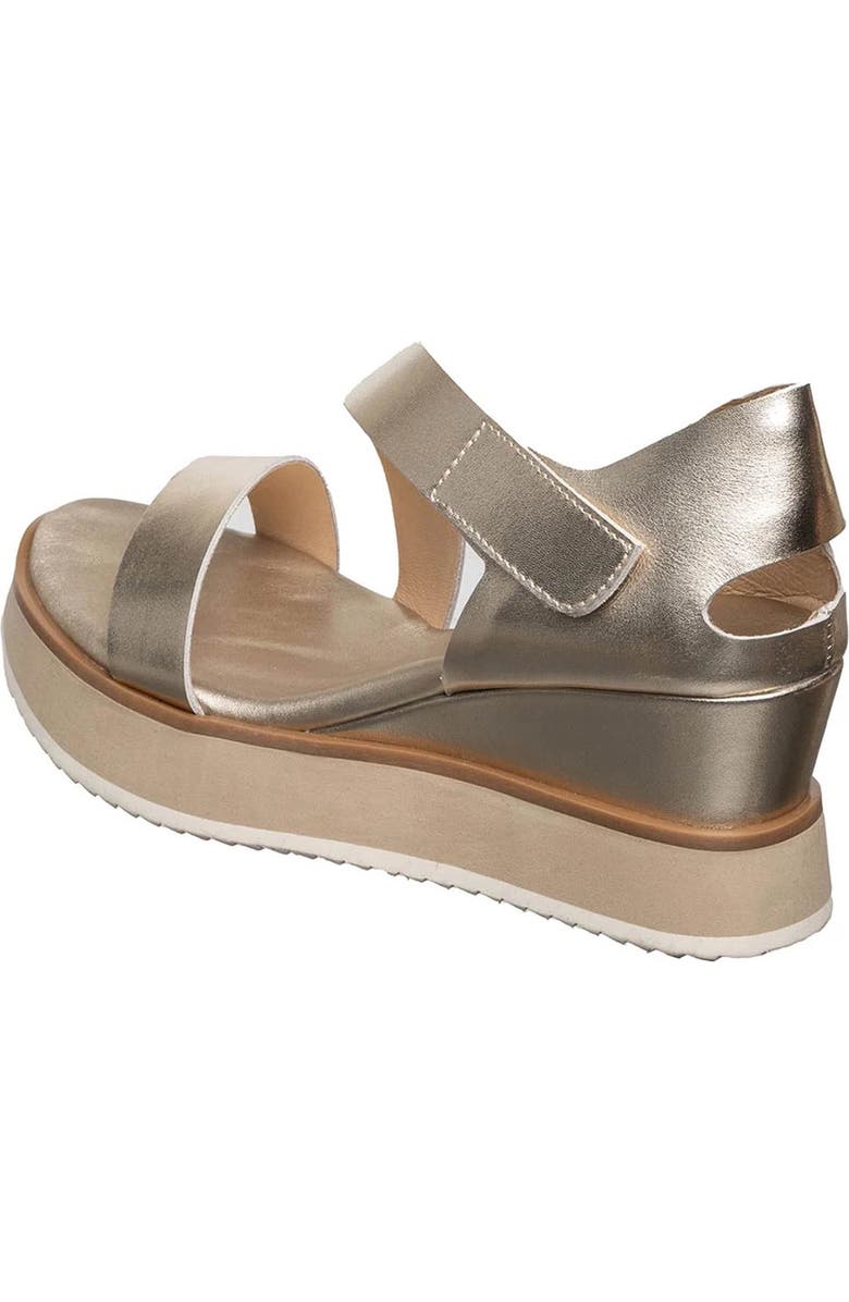 ANTELOPE Dorie Platform Wedge Sandal, Alternate, color, Champagne