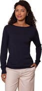 Celtic & Co. MERINO FINE KNIT BOAT NECK SWEATER