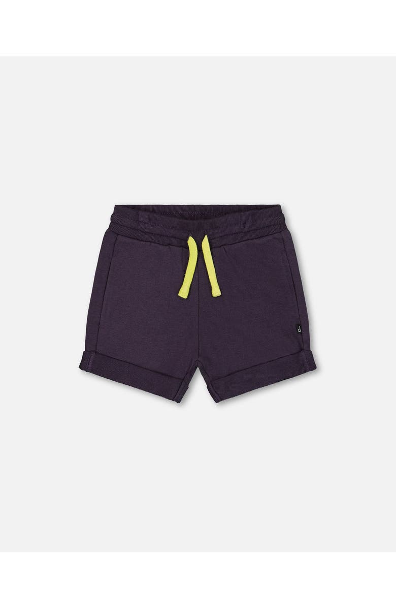Deux par Deux Boy's French Terry Short Dark Gray, Main, color,