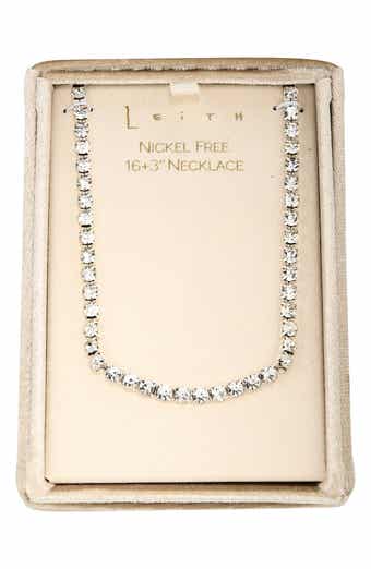 Crystal Tennis Necklace