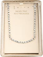 Leith Crystal Tennis Necklace