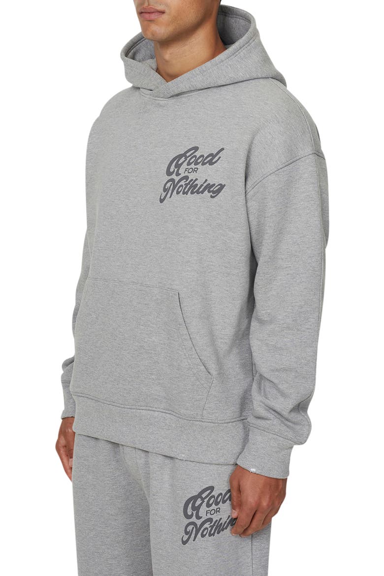 Funk Relaxed  Hoodie, Alternate, color, Grey Marl