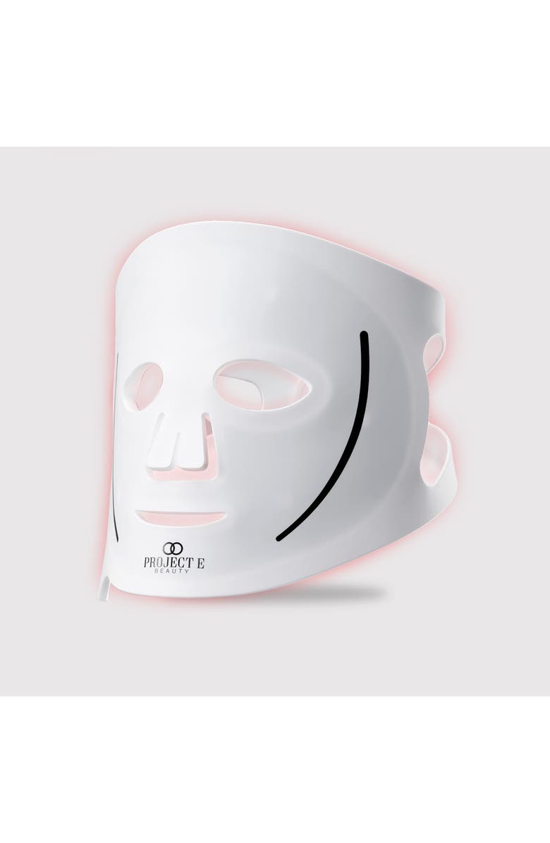 Project E Beauty Lumalux Face Pro LED Light Therapy Mask, Main, color, White