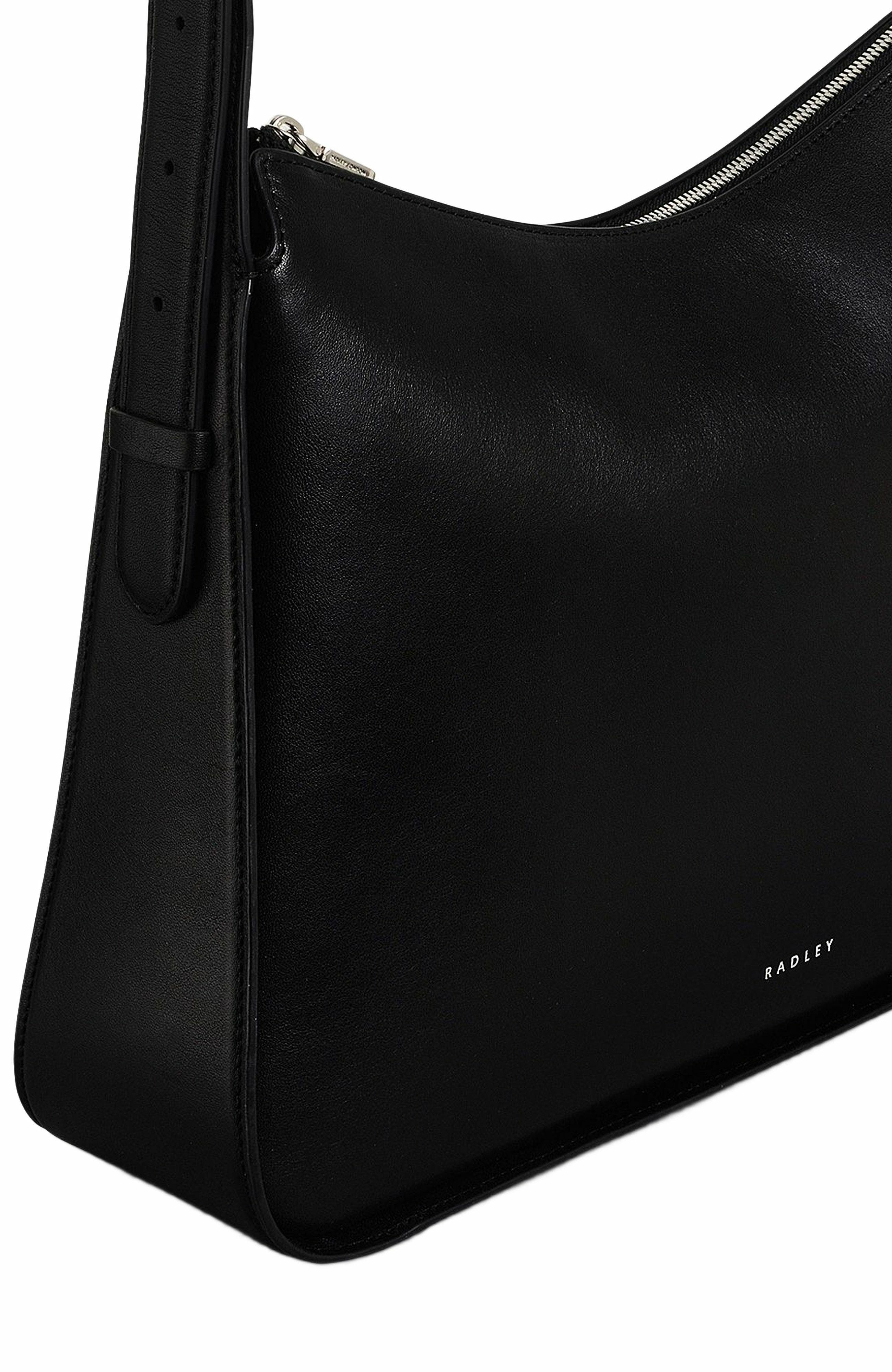 Radley Westwell Lane Medium Ziptop Crossbody Bag, Alternate, color, Black