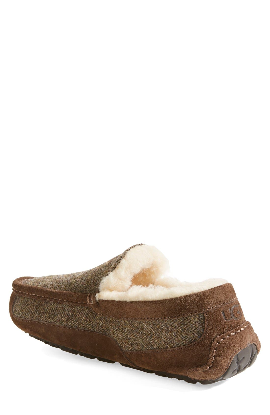 UGG<sup>®</sup> Ascot Tweed Slipper, Alternate, color, 