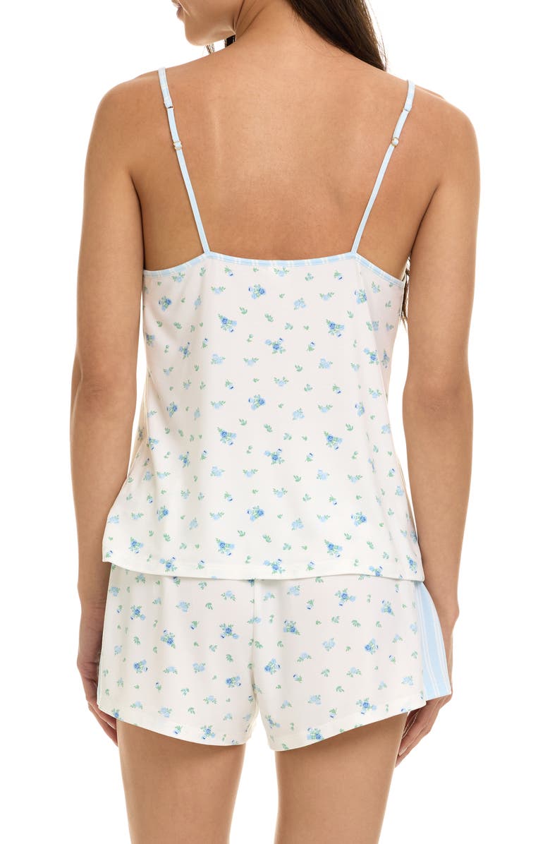 Flora By Flora Nikrooz Amari Camisole, Shorts & Pants 3-Piece Pajamas, Alternate, color, Ivory