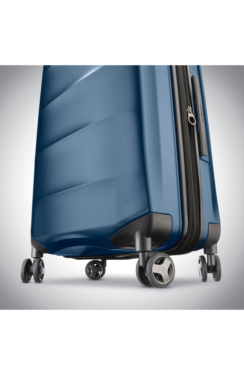 Samsonite Octiv 2-Piece Set (Pro Front Pocket 20/28) Hardside Spinner, Alternate, color, Blue Denim