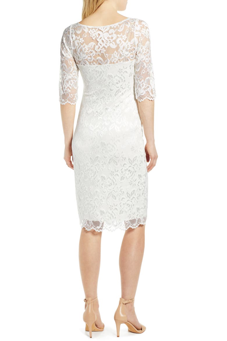 Amelia Maternity Dress, Alternate, color, WHITE