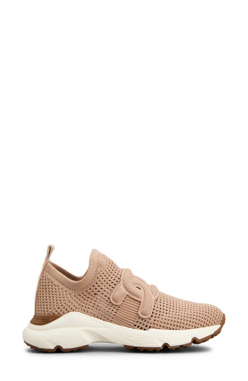 Tod's Womens Tods Sport Run 54c Calzino Logo-embellished Mesh-knit Low-top Trainers In Ballerina
