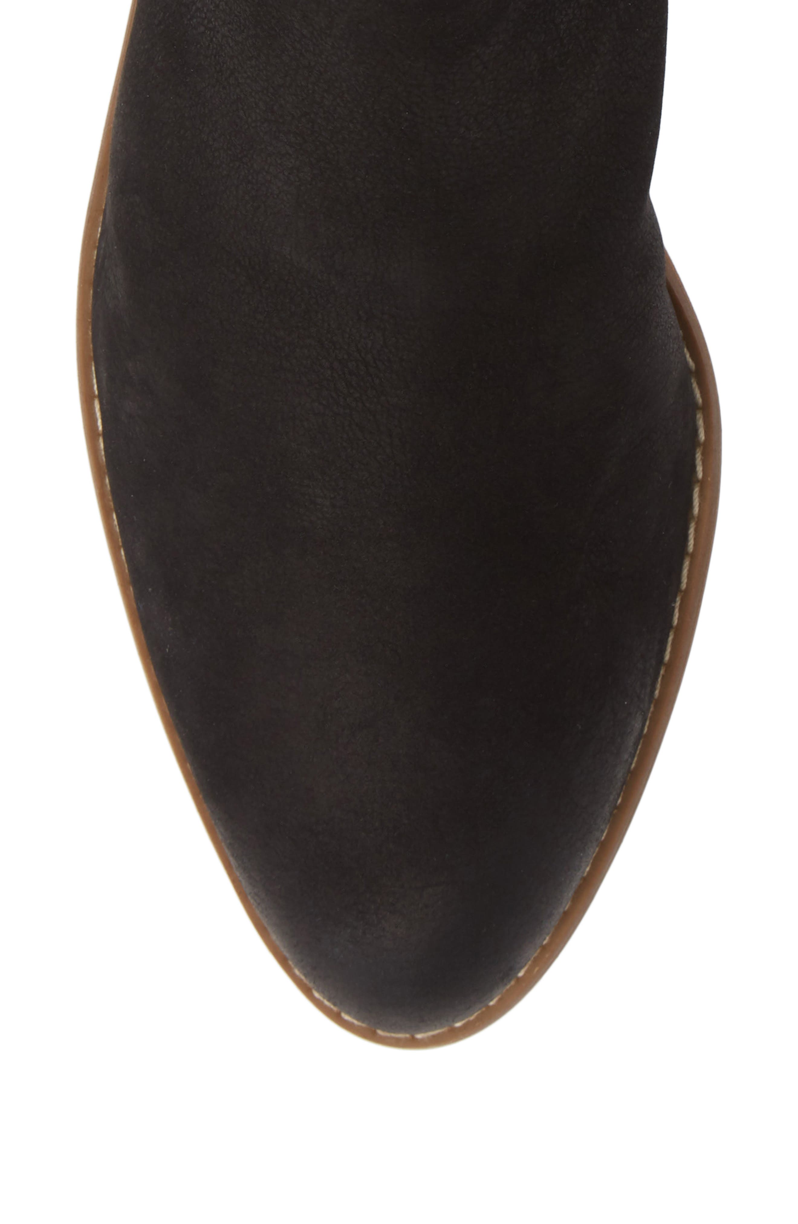 Kacee Bootie, Alternate, color, BLACK BURNISHED NUBUCK