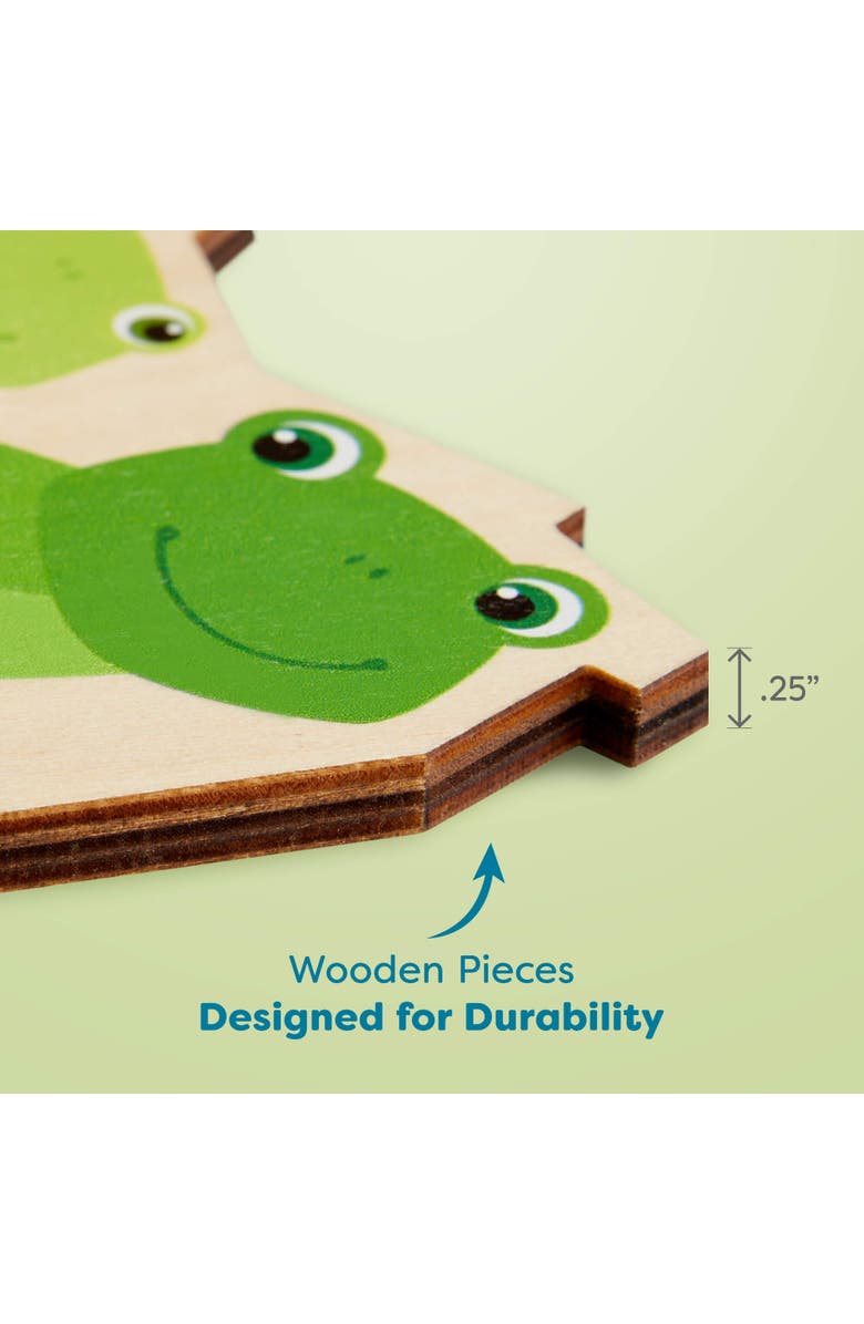 HABA Wooden Puzzle Butterfly - 2 in 1 Reversible Puzzle, Alternate, color, Multi