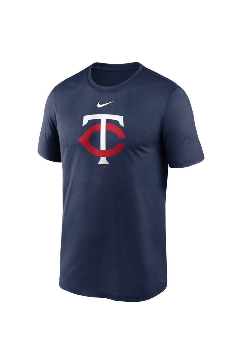 Men's Nike Navy Minnesota Twins Large Logo Legend Performance T-Shirt, Alternate, color, Navy