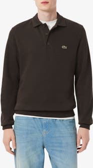Lacoste Cotton Rib Polo Sweatshirt
