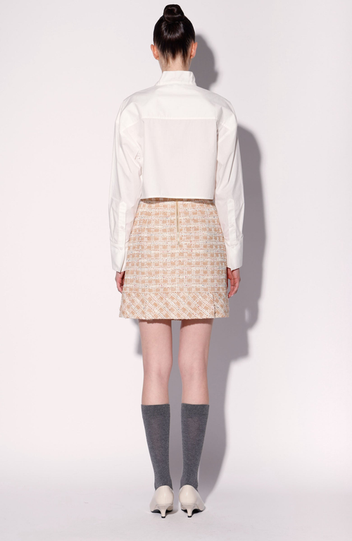 Walter Baker Bree Skirt In Neutral
