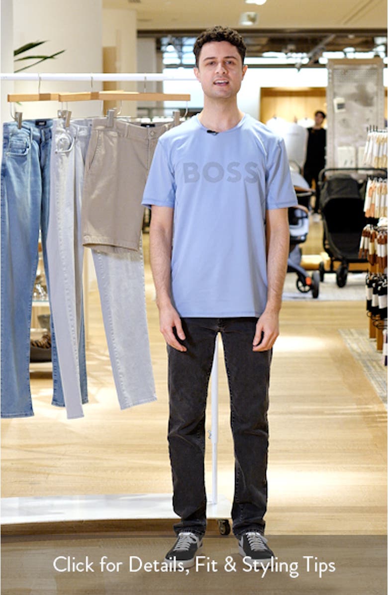 Tee Active Slim Fit Performance Logo Graphic T-Shirt, sales video thumbnail