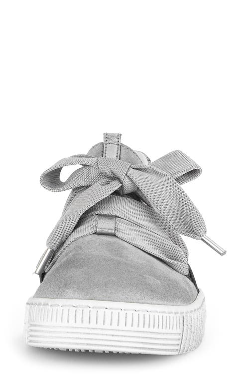 Shop Gabor 63.333 Platform Sneaker In Stone