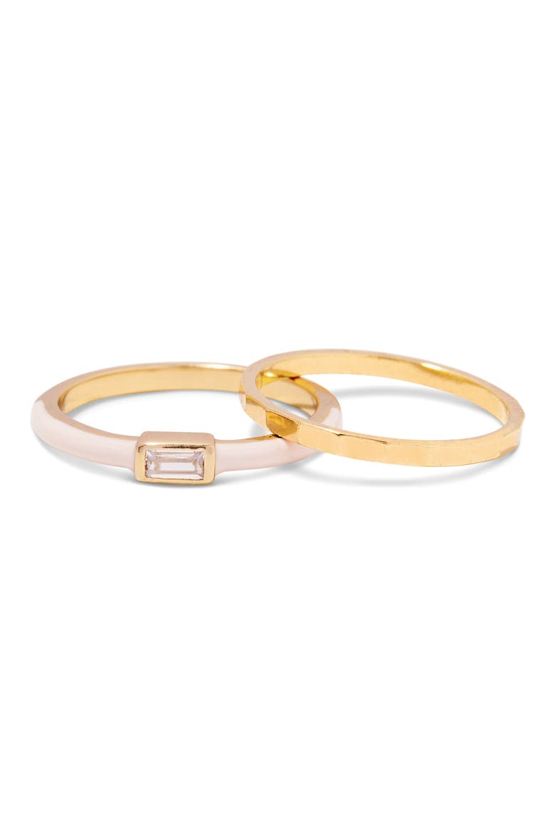 Posie Assorted Set of 2 Rings, Alternate, color, GOLD