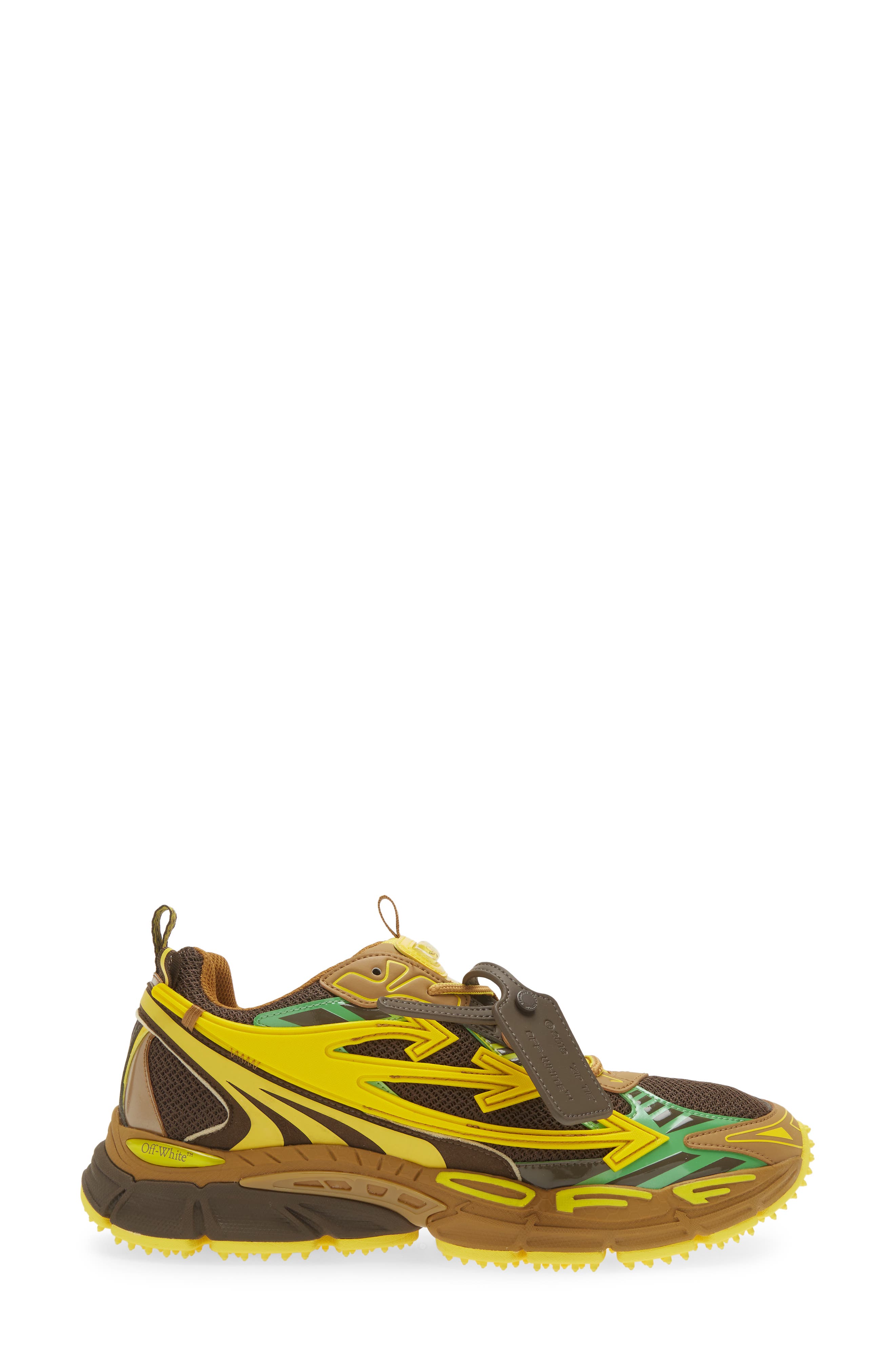 Off-White Be Right Back Sneaker, Alternate, color, Brown - Multicolor