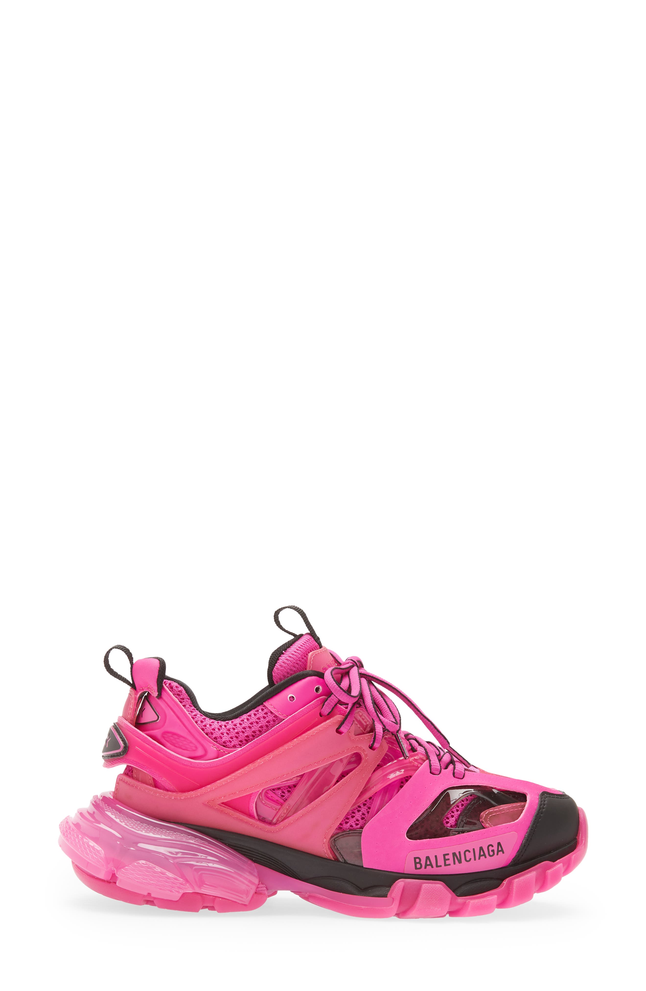 Balenciaga Track Clear Sole Sneaker, Alternate, color, 