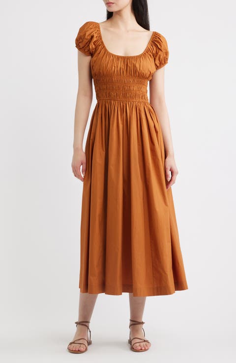 Quinley Organic Cotton Midi Dress