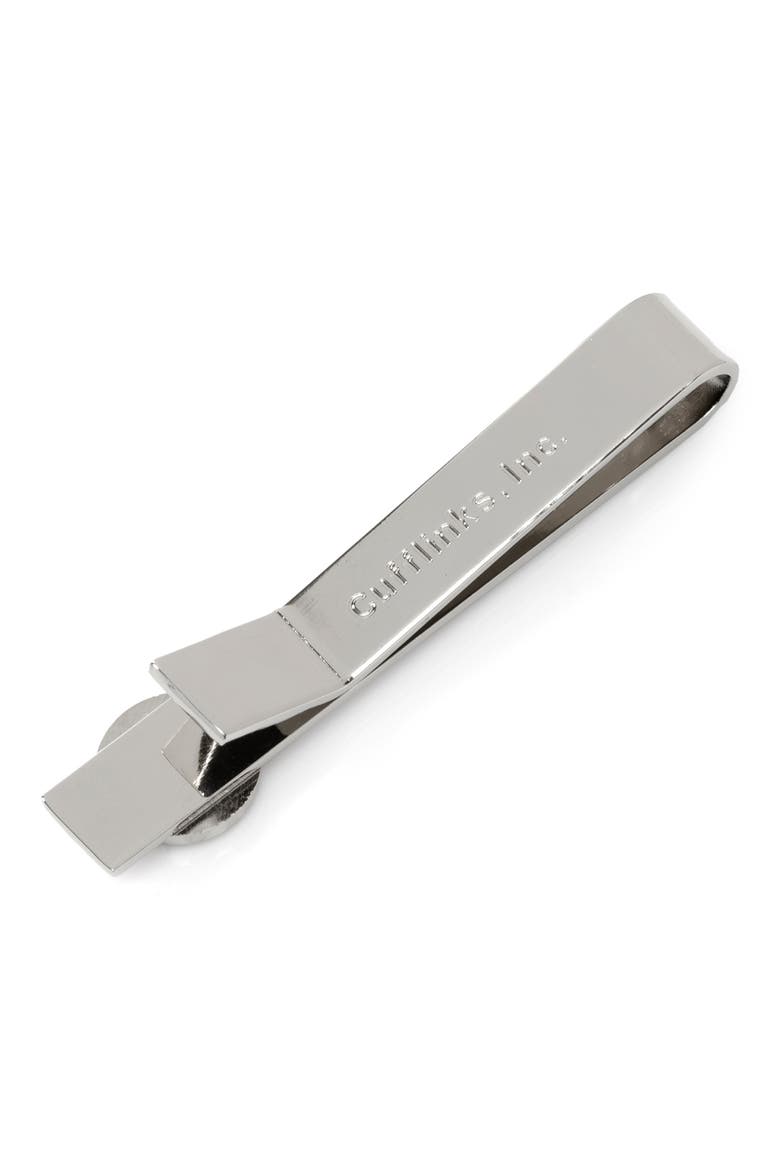 Compass Tie Bar, Alternate, color, SILVER