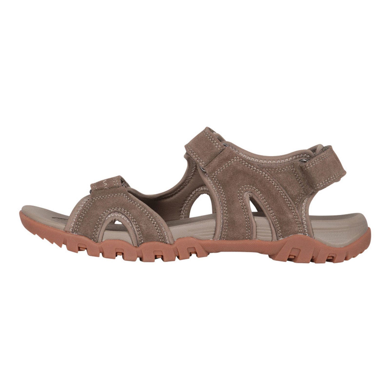 Rock Suede Walking Sandals, Alternate, color, Brown