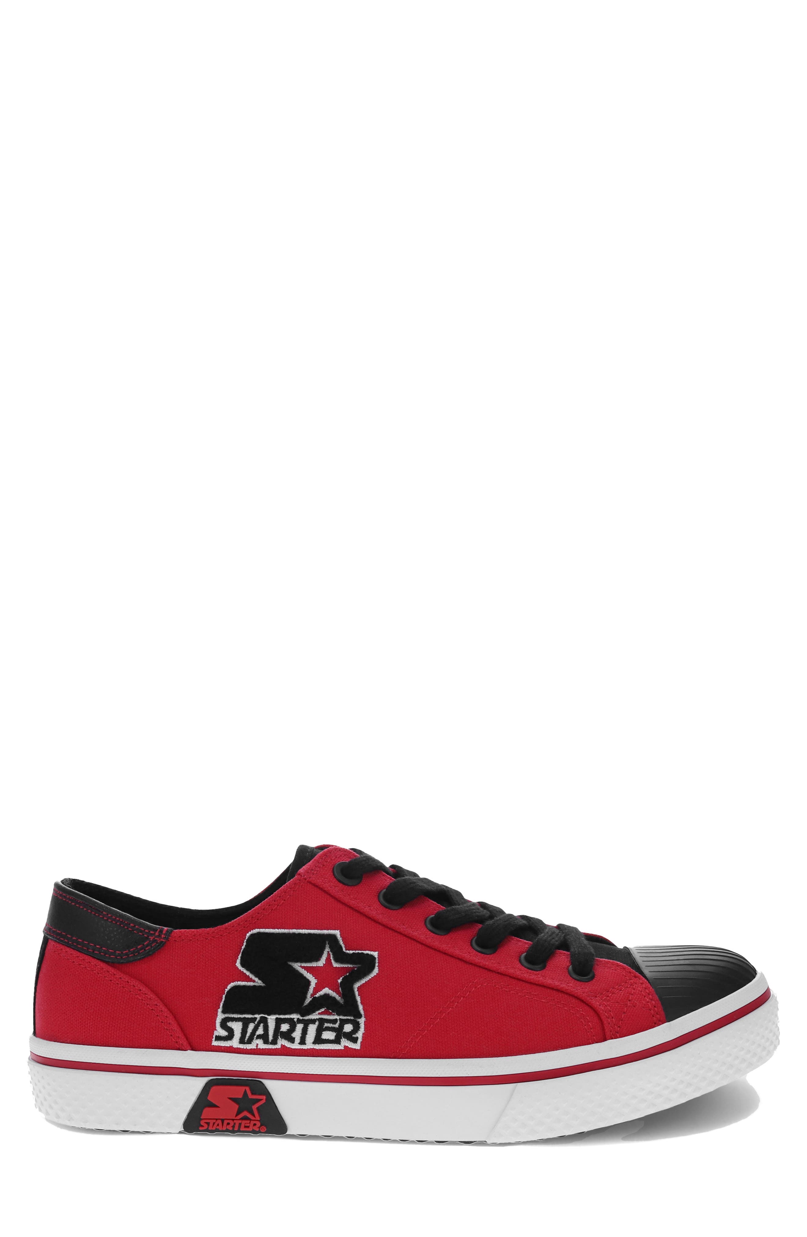 Tradition 71 Low Sneaker, Alternate, color, RED/ BLACK
