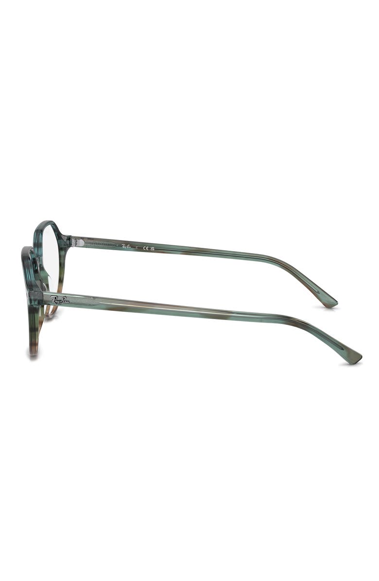 Ray-Ban Thalia 49mm Small Round Optical Glasses, Alternate, color, Blue Gradient