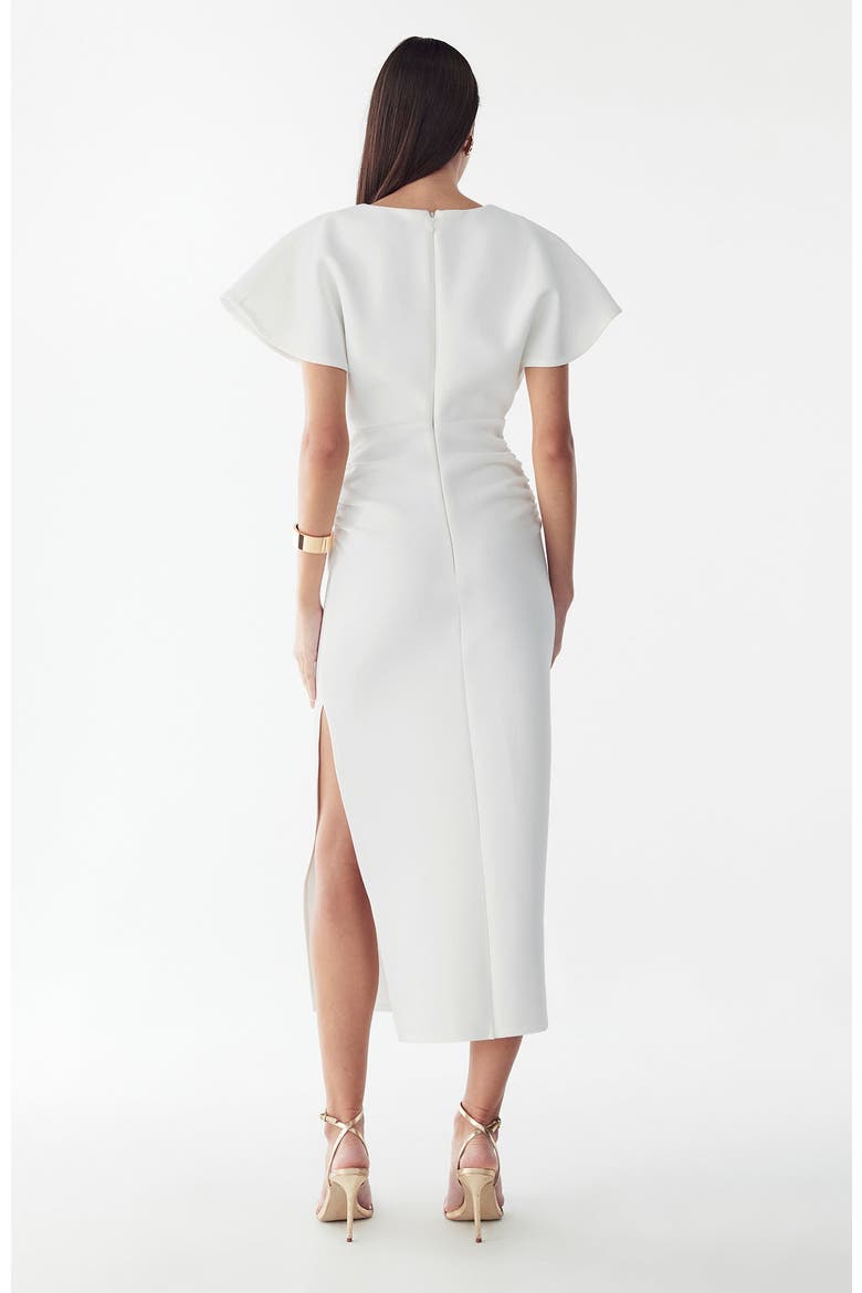 Eliza Midi Dress, Alternate, color, White
