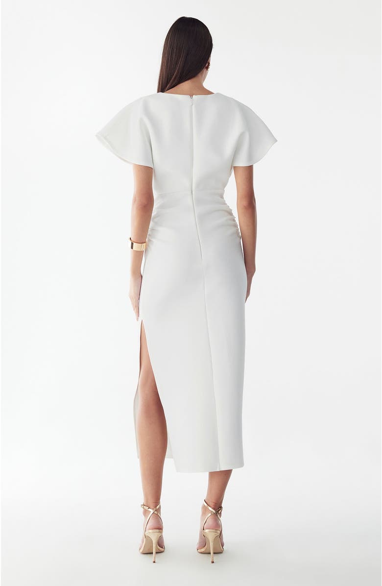 BWLDR Eliza Midi Dress, Alternate, color, White