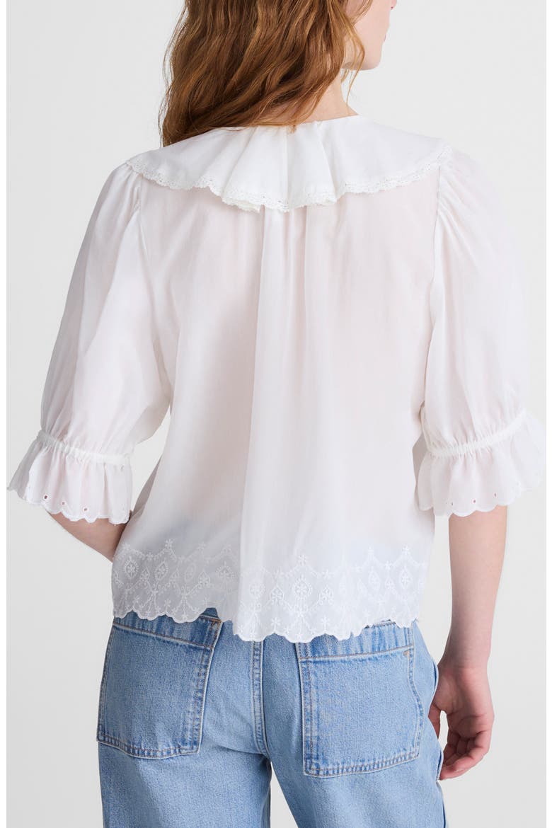 The Blaire Top, Alternate, color, WHITE