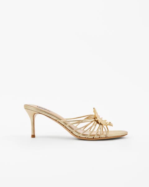 Salome Sun Jewel Heeled Mule Sandals