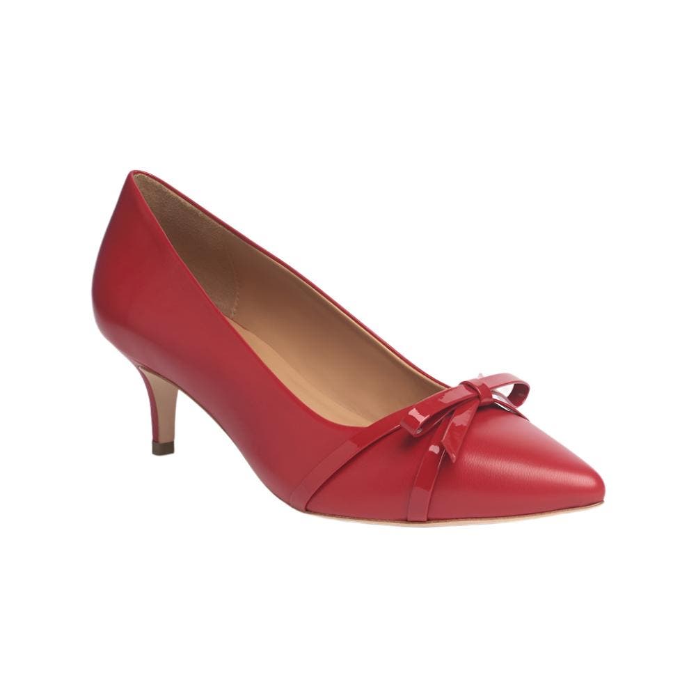 Celine Pump, Alternate, color, Red