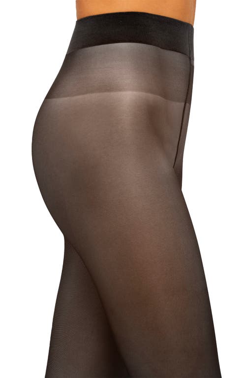 Wolford Individual Gobi 10 Denier Tights In Gray