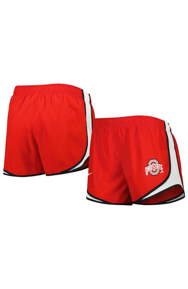Nike Women's Nike Scarlet Ohio State Buckeyes Tempo Performance Shorts, Main, color, 