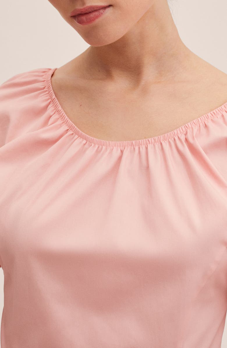 MANGO Fit & Flare Cotton Dress, Alternate, color, 