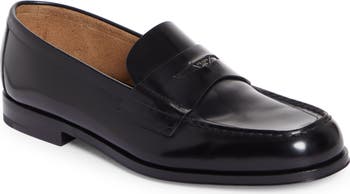 Prada Triangle Logo Penny Loafer (Men) | Nordstrom