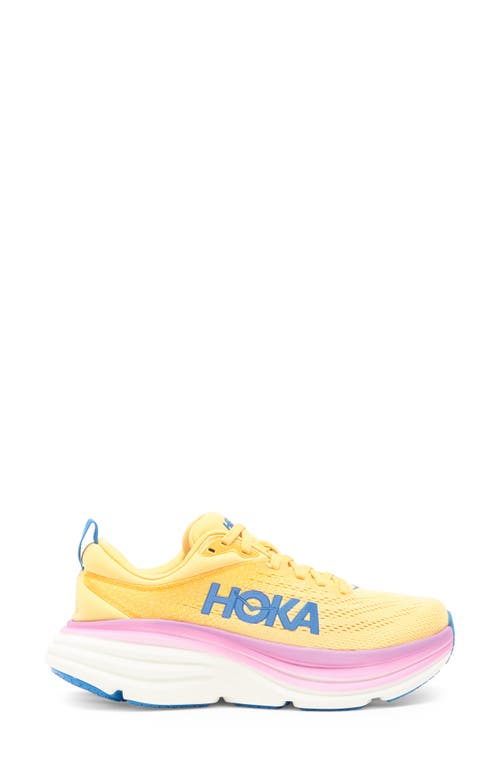Hoka Bondi 8 Running Shoe In Yellow