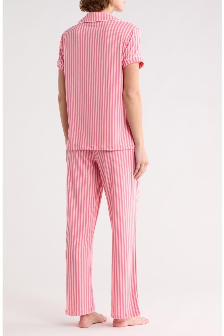 Ginnie 2-Piece Pajamas, Alternate, color, 1/4IN PINSTRIPE - PINK