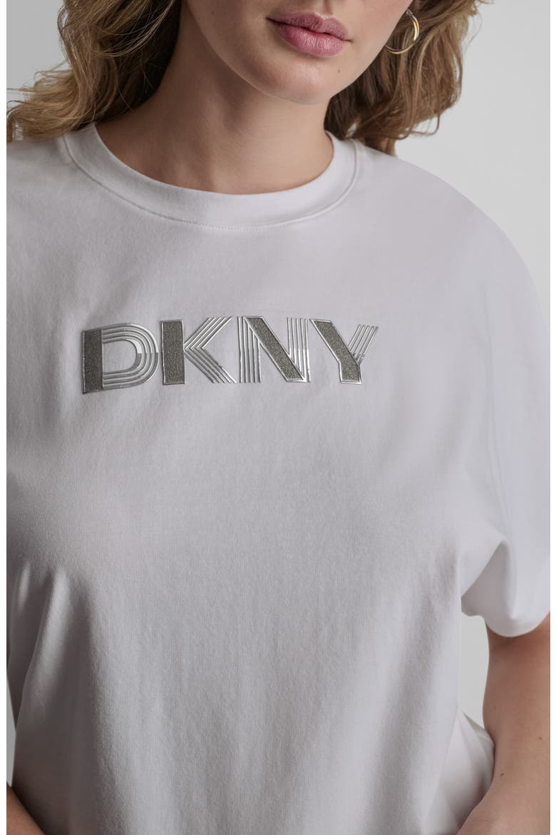 Art Deco Logo Graphic T-Shirt, Alternate, color, WHITE