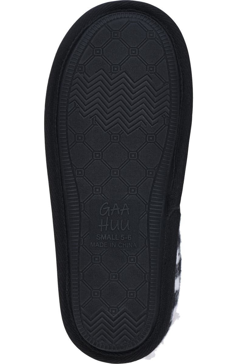 GAAHUU Buffalo Check Faux Shearling Lined Slipper, Alternate, color,