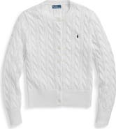Polo Ralph Lauren Cable Cotton Crewneck Cardigan