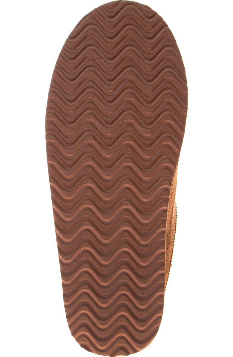 JOSMO Faux Fur Lined Slipper, Alternate, color, Chestnut