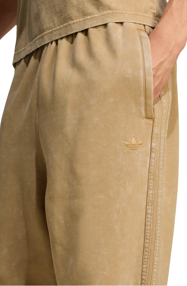 adidas Washed Cotton Blend Sweatpants, Alternate, color, Cardboard