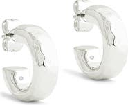 Anabel Aram Jewelry Farrier Huggie Hoop Earrings