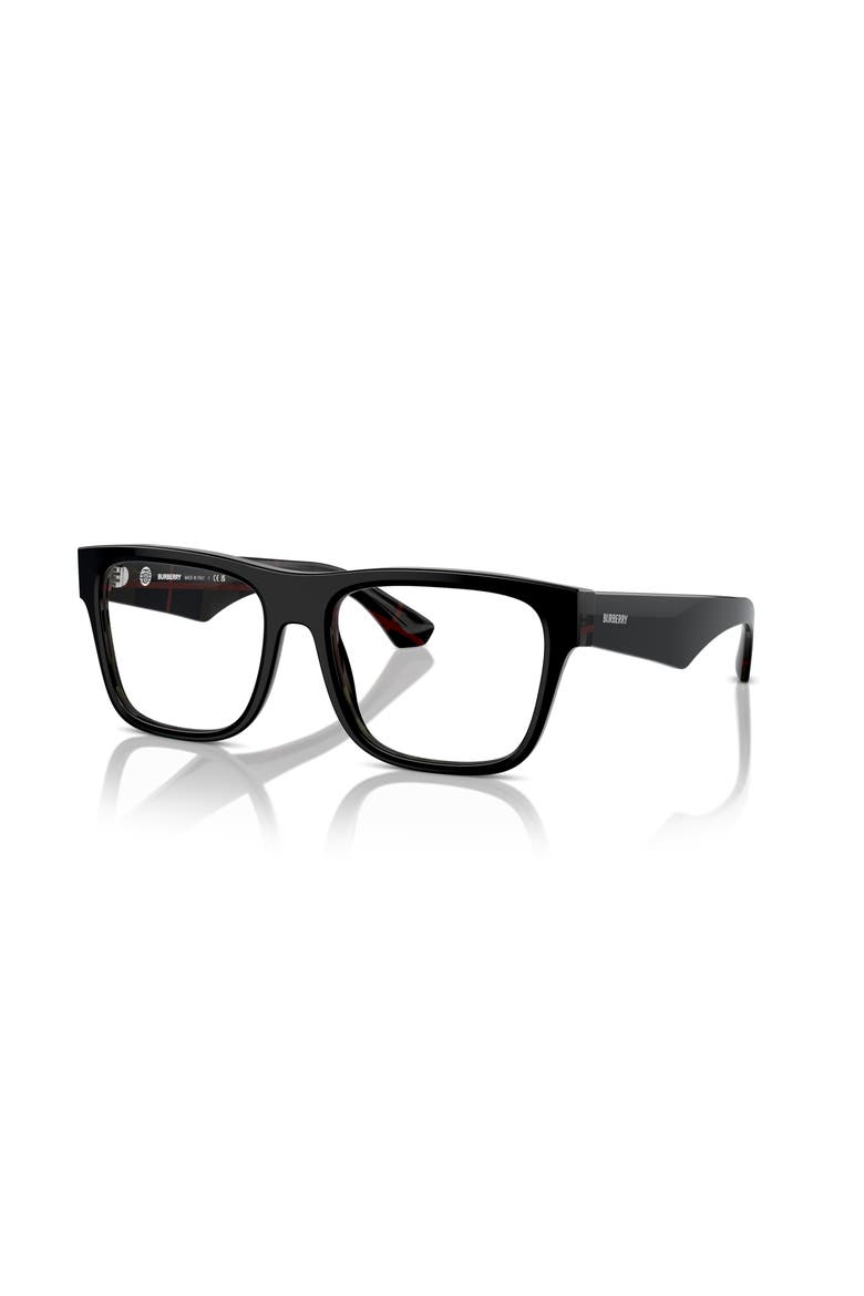 53mm Square optical glasses, Main, color, Black