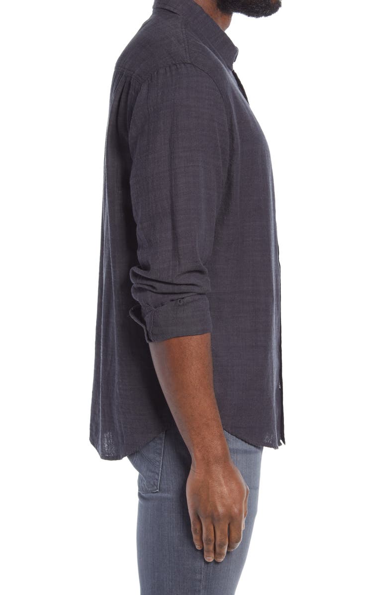 Rails Wyatt Button-Up Shirt, Alternate, color, Black Chambray