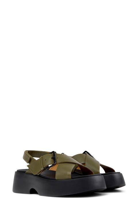 Tasha X-Strap Platform Sandal (Women)